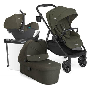 Joie Versadrift On The Go I-Snug 2 Car Seat & 360 Base Bundle - Fern