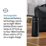 Baby Brezza SuperFast Portable Bottle Warmer - All Black