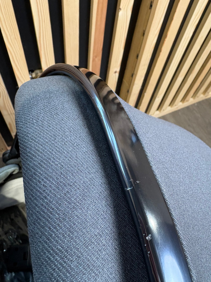 PRE LOVED iCandy Peach 7 Double Pushchair Bundle - Phantom/Dark Grey