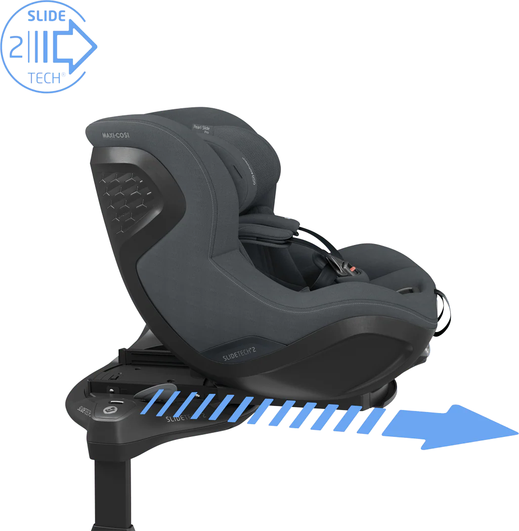 Maxi-Cosi Pearl Slide Pro Car Seat - Authentic Graphite