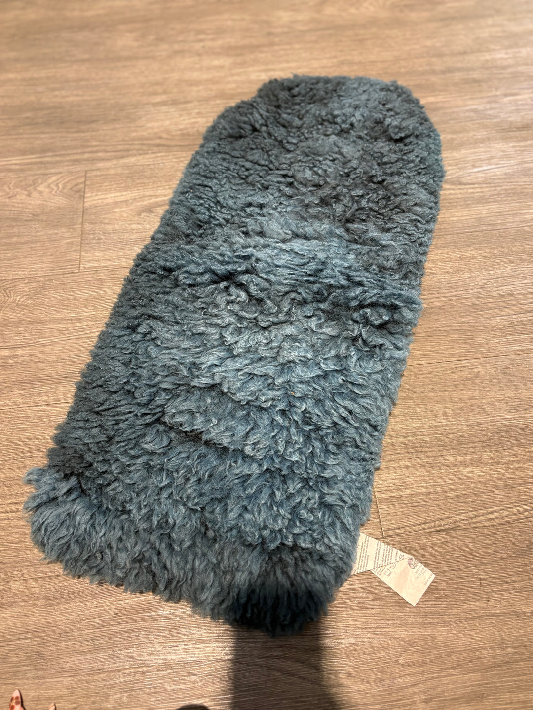 PRE LOVED Universal Fur Seat Liner - Blue