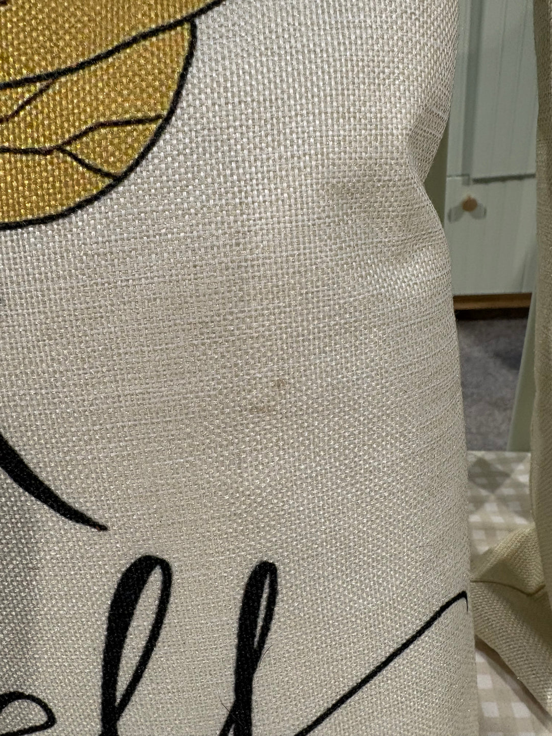 EX DISPLAY Bumblebee Cushion Set