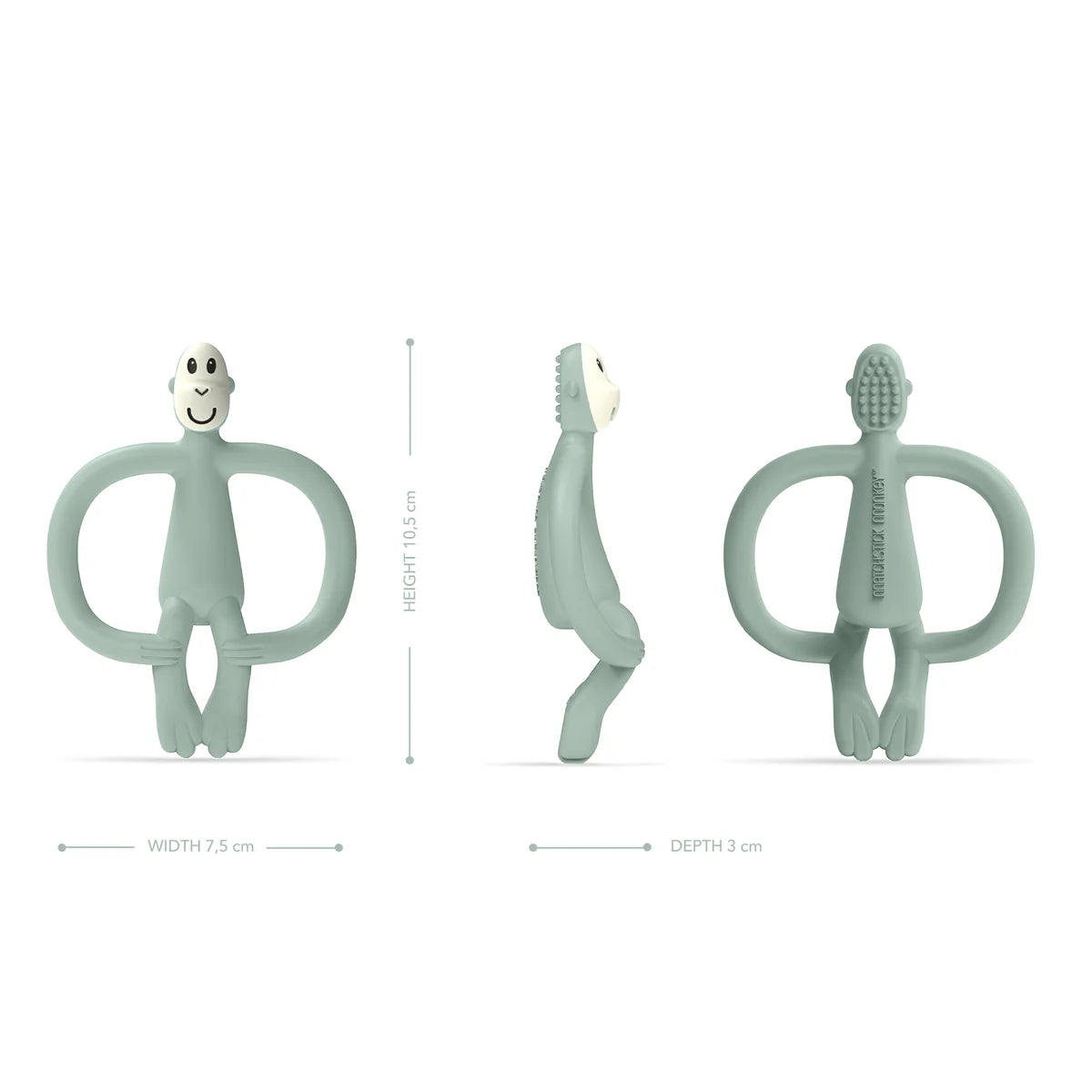 Matchstick Monkey Sensory Teething Teddy Set - Monkey