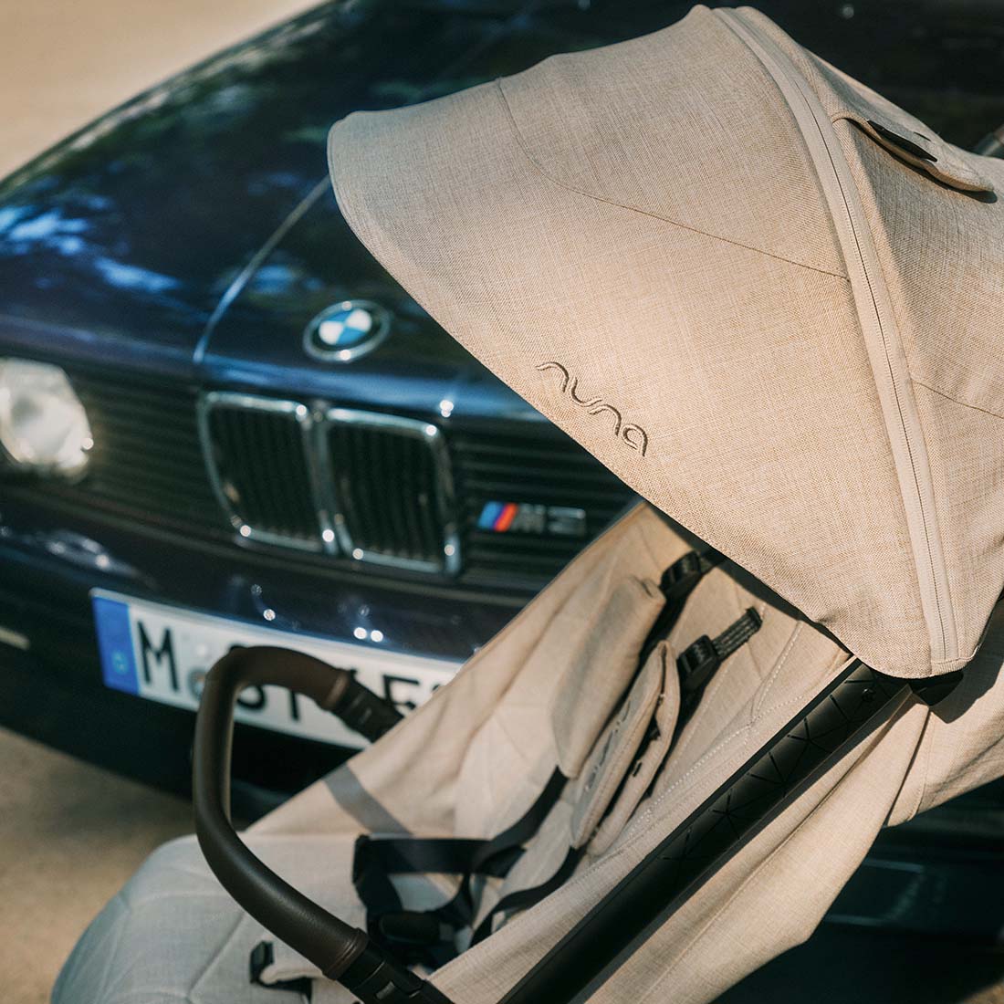 Nuna trvl LX BMW Collection Compact Stroller - Mica