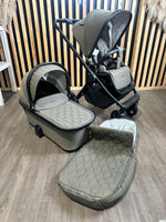 EX DISPLAY Venicci Tinum Edge Pram & Pushchair - Moss