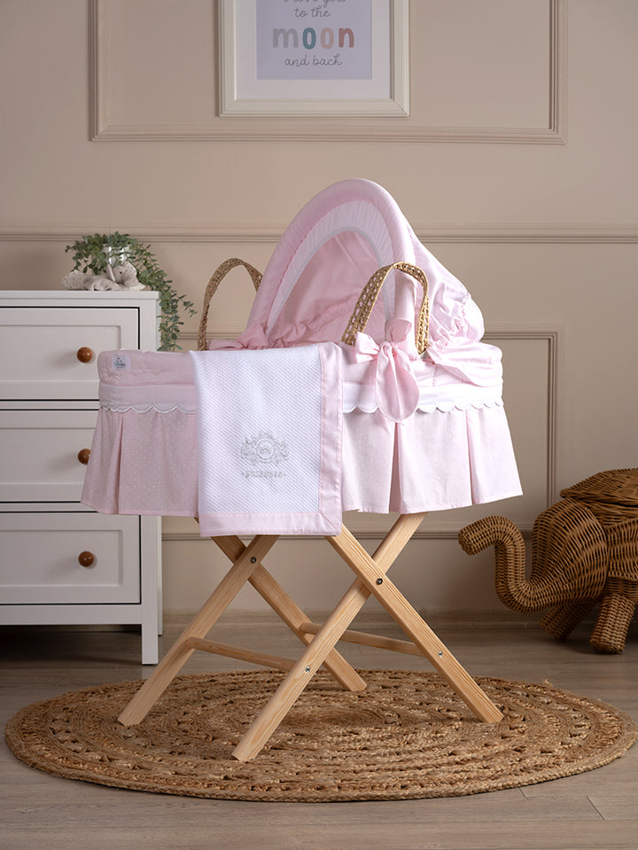 Funnababy Princess Moses Basket Bundle