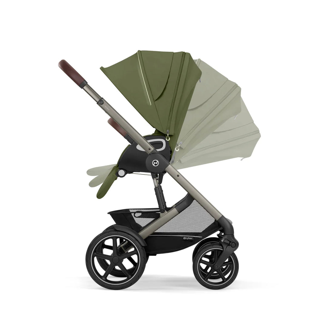 Cybex Talos S Lux 10-Piece Cloud G Travel System Bundle - Moss Green