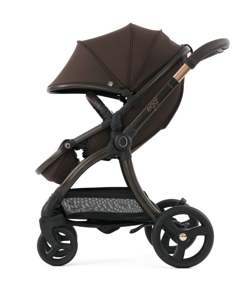 egg3 Luxury Shell Travel System Bundle - AINR Exclusive Turkish Coffee