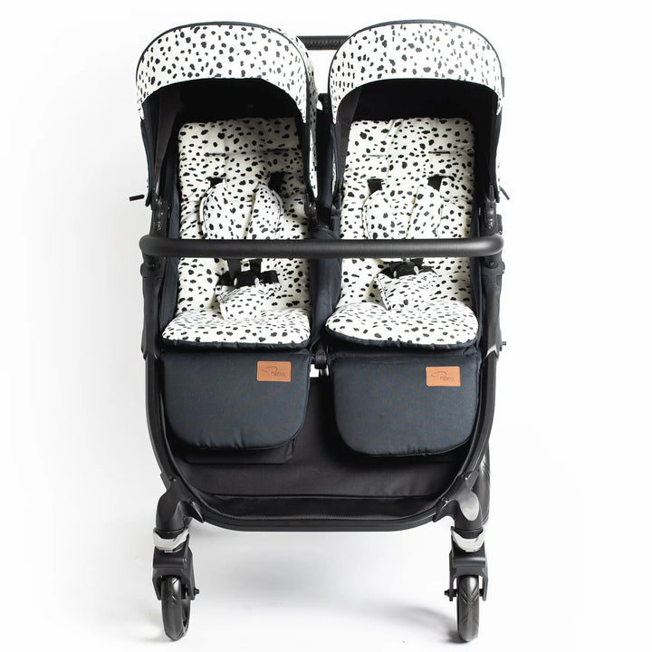 Roma Gemini Double Pushchair - Dalmation