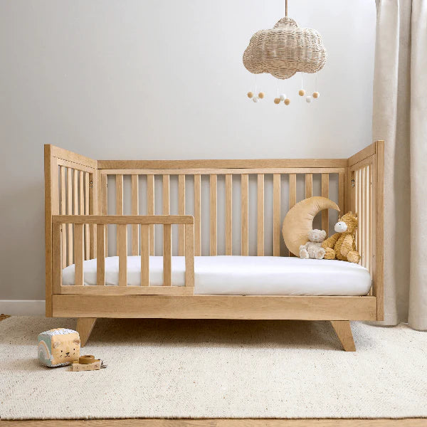 Clair De Lune Solid Oak Cot Bed