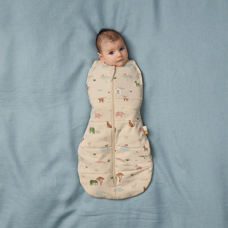 ergoPouch Organic Winter Cocoon Swaddle Sleeping Bag 2.5 TOG – Savannah