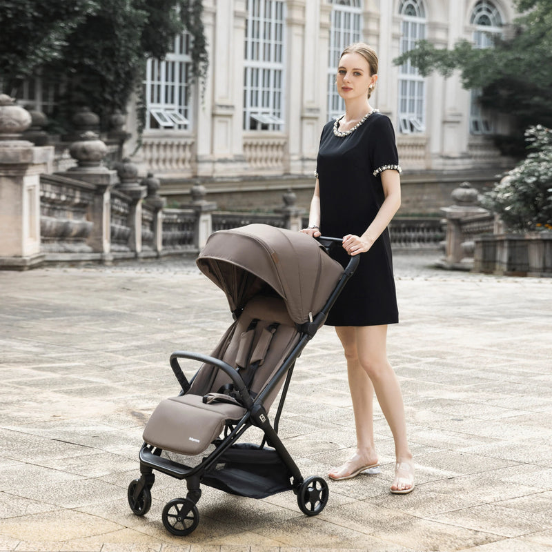 Babymore Yara Compact Stroller – Chocolate