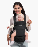 Momcozy 2-In-1 Hip Seat Baby Carrier - Black