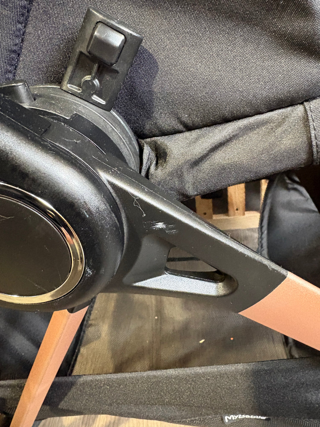 PRE LOVED My Babiie MB250 Parent & World Facing Pushchair - Quilted Black