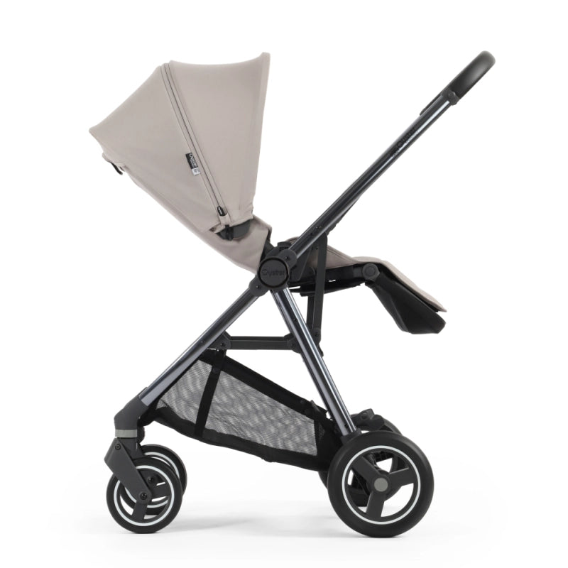 Oyster Gravity+ 9 Piece Luxury Bundle Inc Capsule 360 Car Seat & Rotating Base - Stone