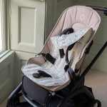 Avery Row Pram Liner - Riverbank/Nettle Scatter