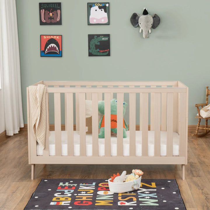 Babymore Dante Cot Bed – Natural