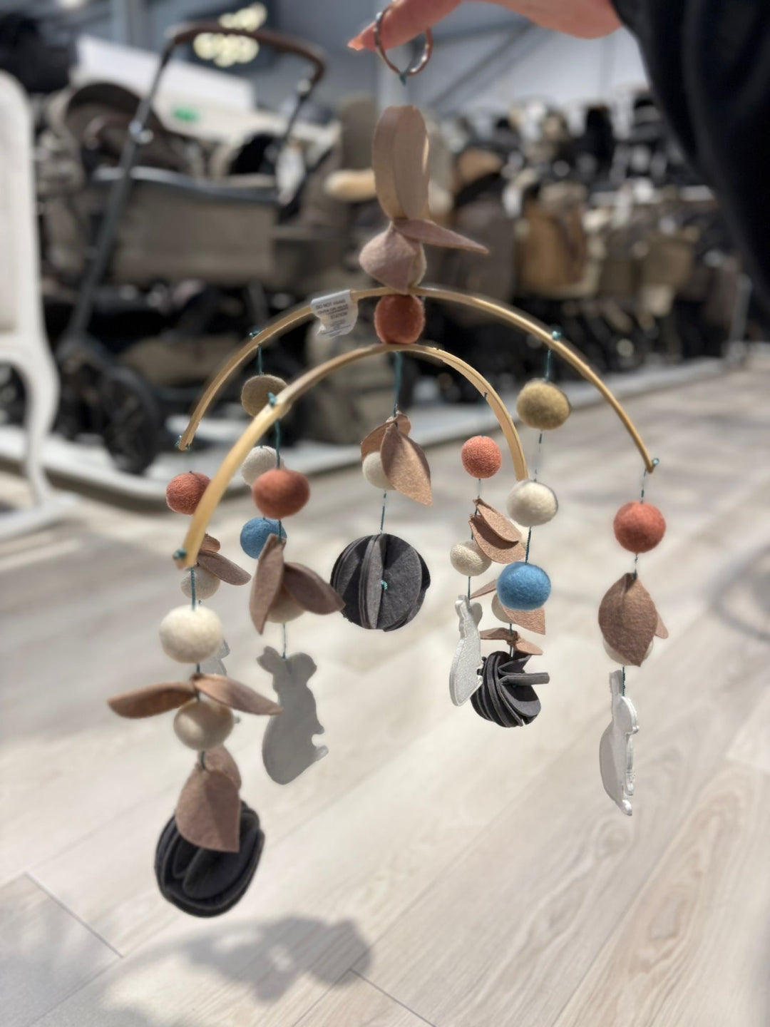 EX DISPLAY Tutti Bambini Felt Nursery Mobile - Cocoon