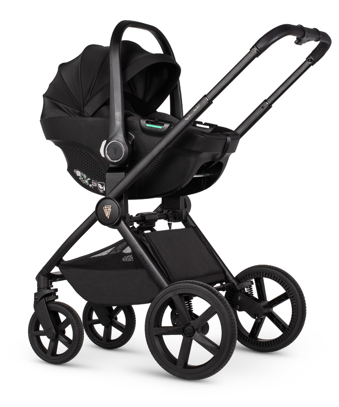 Venicci Upline2 4in1 Travel System Inc 360 Base - Special Edition Draft Beige