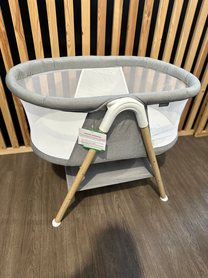EX DISPLAY Redkite Snooze Crib - Grey
