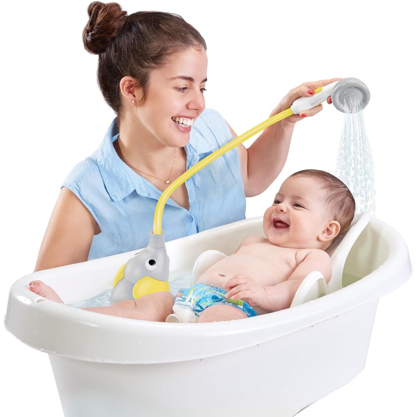 Yookidoo Baby Shower Bath Toy Elephant - Yellow