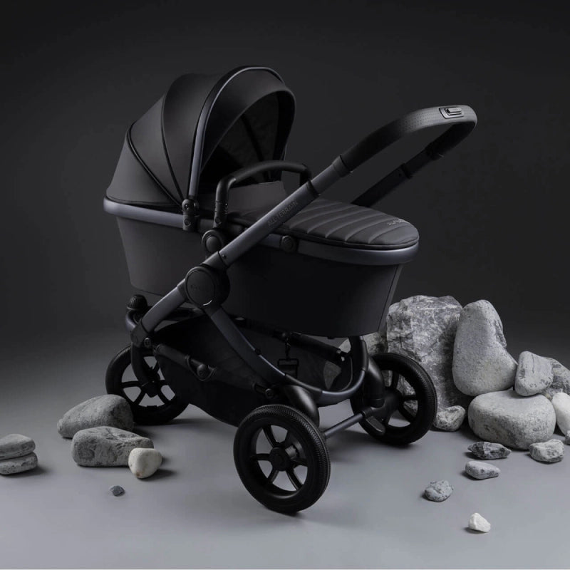 iCandy Peach 7 All Terrain Complete Black Cocoon & Base Bundle - Storm Grey