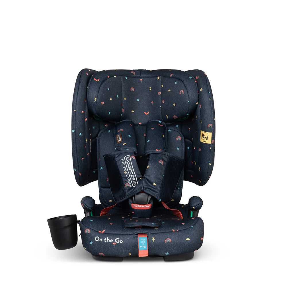 Cosatto On The Go i-Size Travel Car Seat - Doodle Days