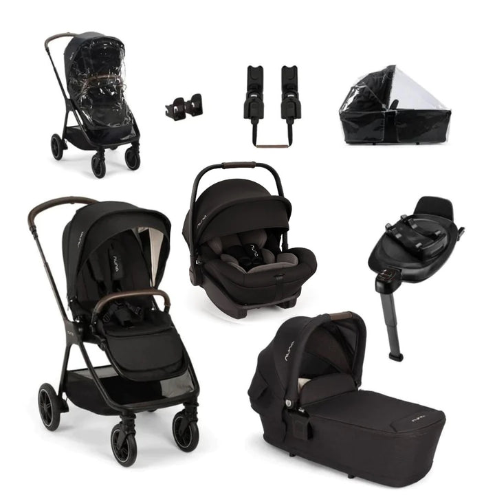 Nuna TRIV Next + ARRA Next Travel System- Caviar 2024