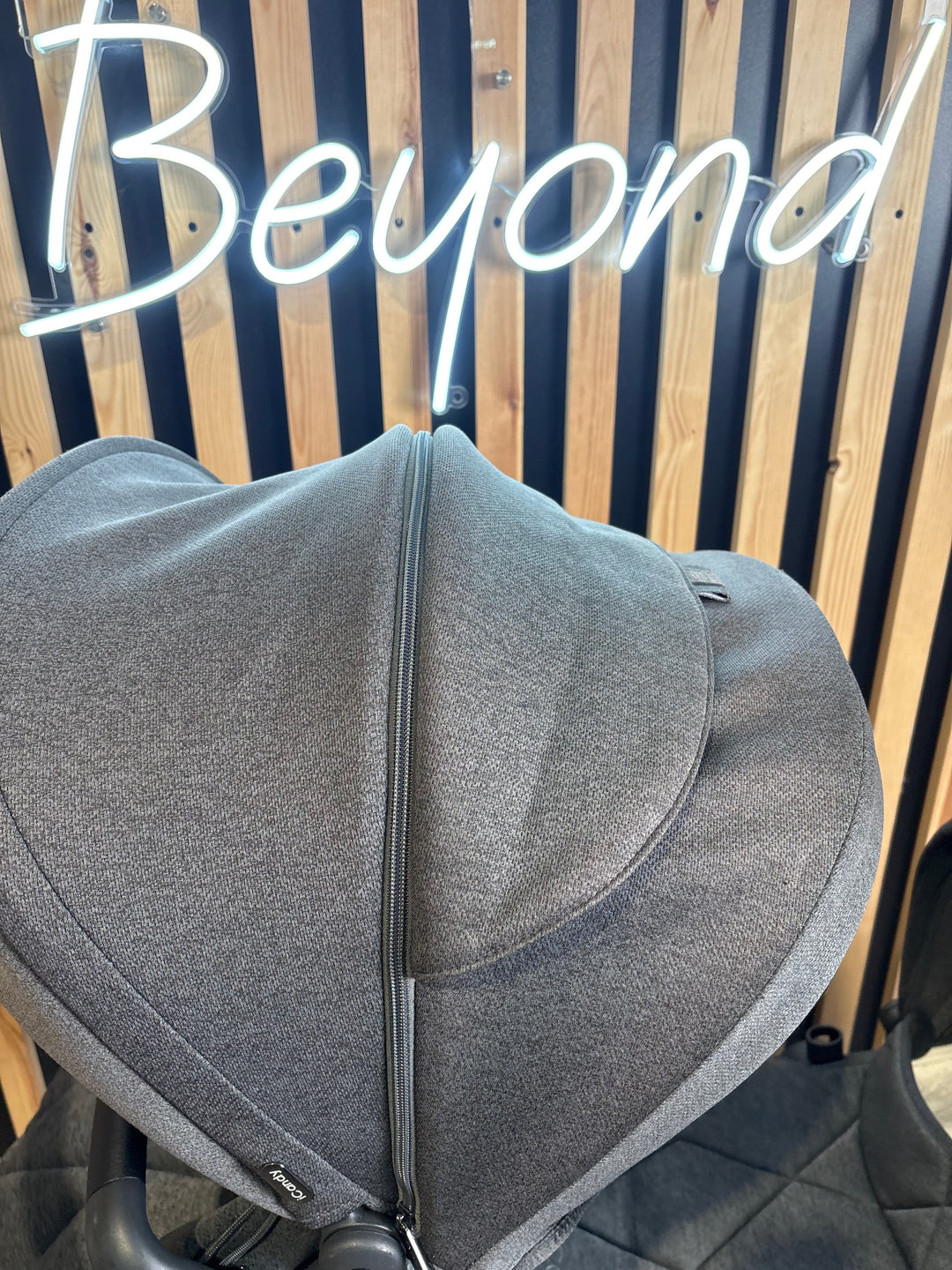 PRE LOVED iCandy Orange 3 Double Pushchair - Slate Grey Marl