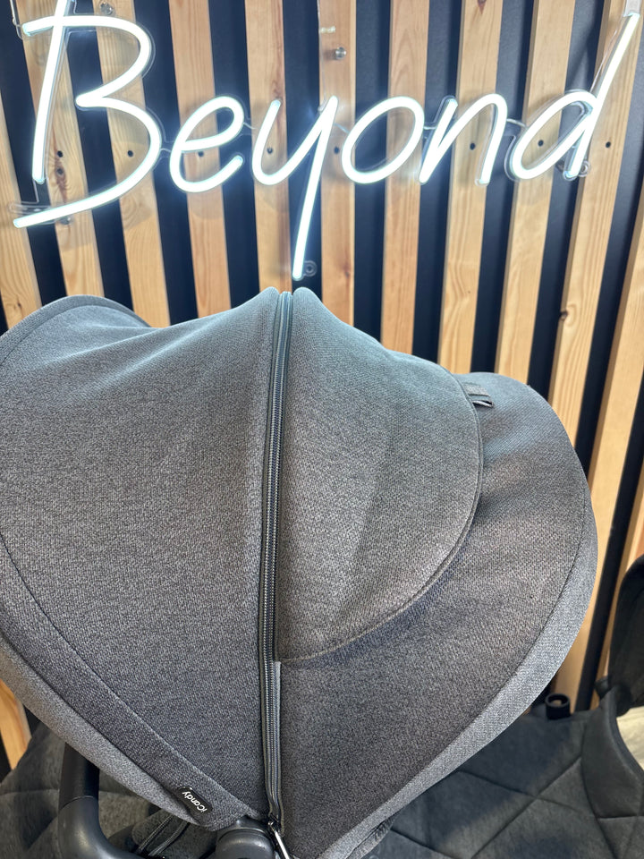 PRE LOVED iCandy Orange 3 Double Pushchair - Slate Grey Marl