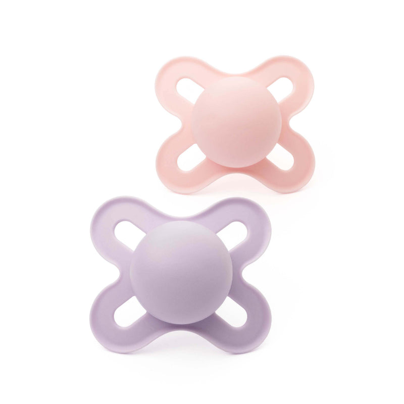 MAM Start 0-2 Months Soother 2 Pack - Plain Pink