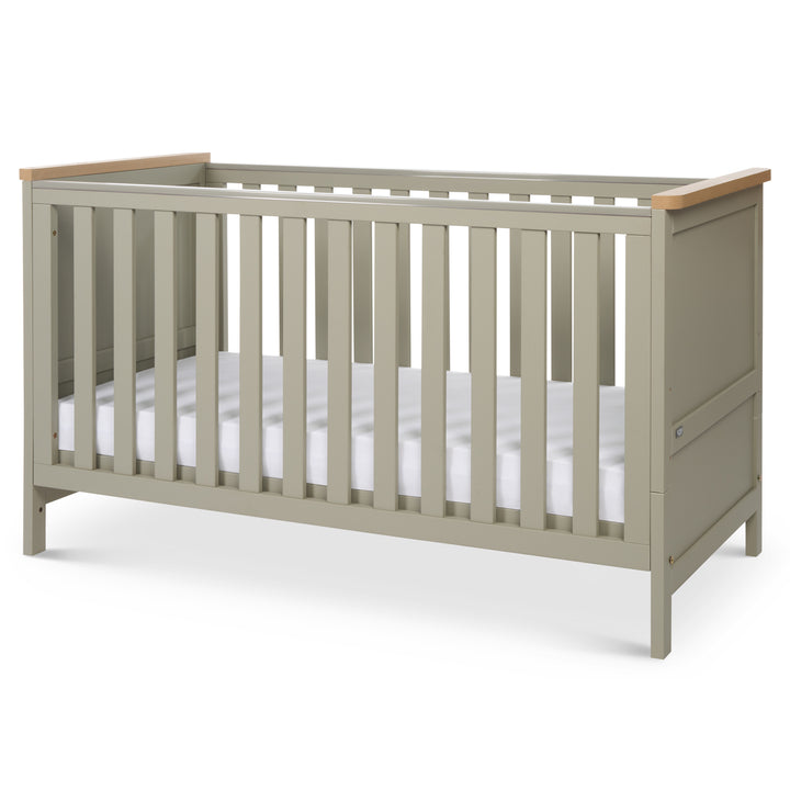 Tutti Bambini Misha Cot Bed - Sage & Golden Oak