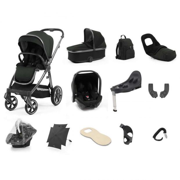 Babystyle Oyster 3 Ultimate 12 Piece Package - Black Olive