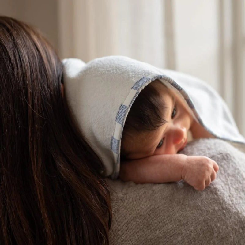 Avery Row Baby Hooded Towel - Coastline