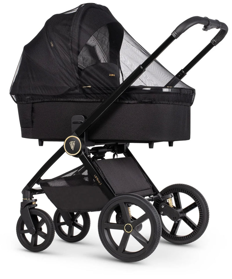 Venicci Upline2 4in1 Travel System Inc 360 Base - All Black