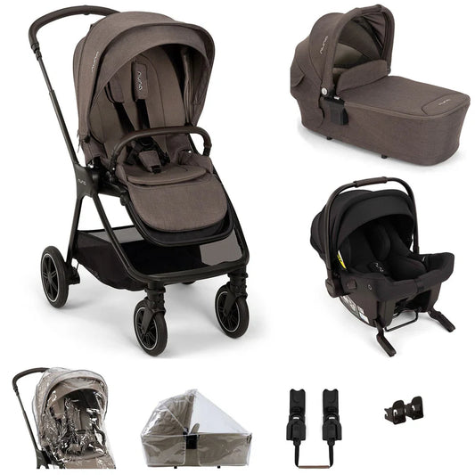 Nuna TRIV Next + PIPA Urbn Travel System Bundle - Chestnut
