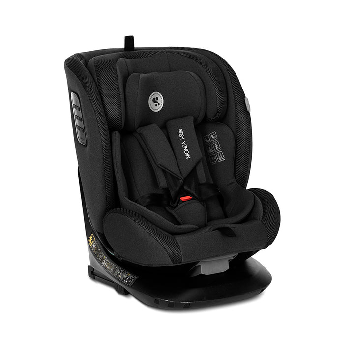 Lorelli Monza i-Size Isofix 360° Rotating Car Seat – Black