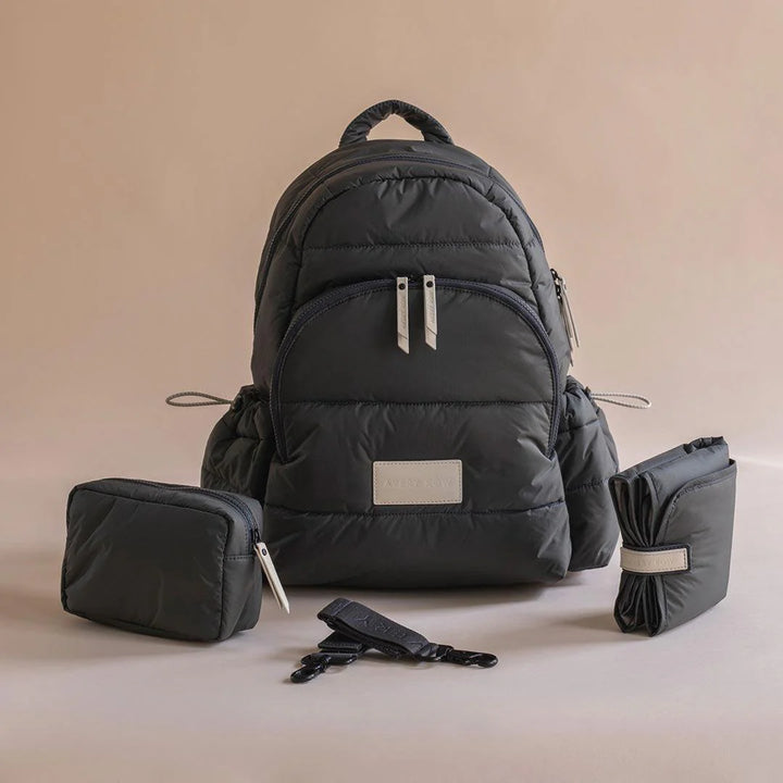 Avery Row Changing Backpack - Soft Black