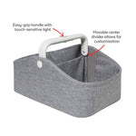 Skip Hop Light Up Diaper Caddy Organiser - Heather Grey