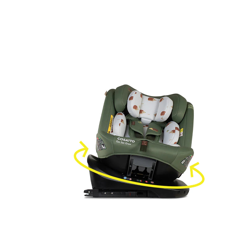 Cosatto Get Set Grow i-Size 360 Car Seat - Hoglet