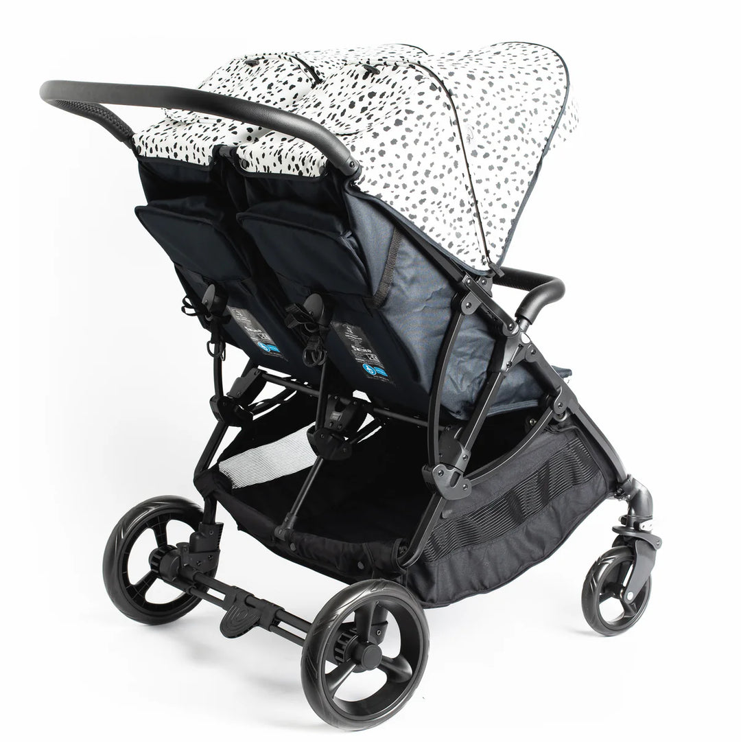 Roma Gemini Double Pushchair - Dalmation