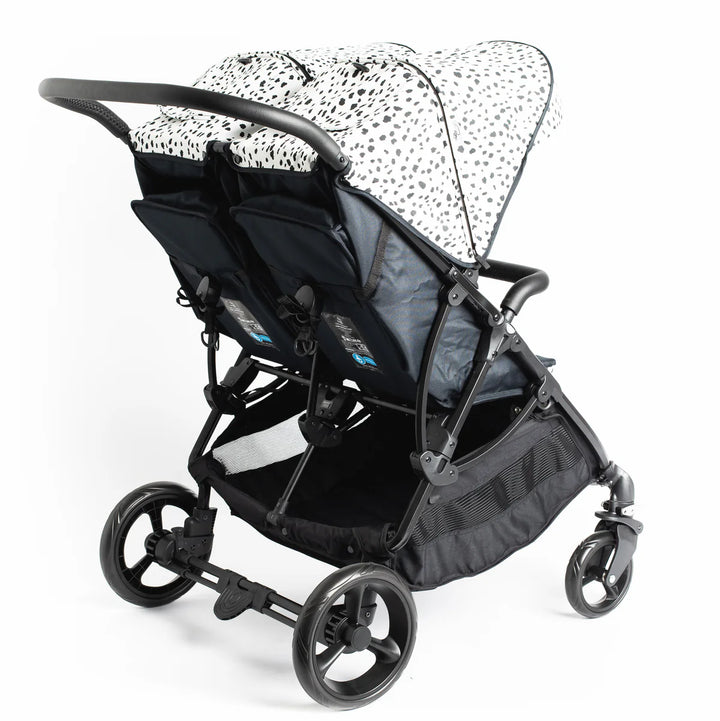 Roma Gemini Double Pushchair - Dalmation