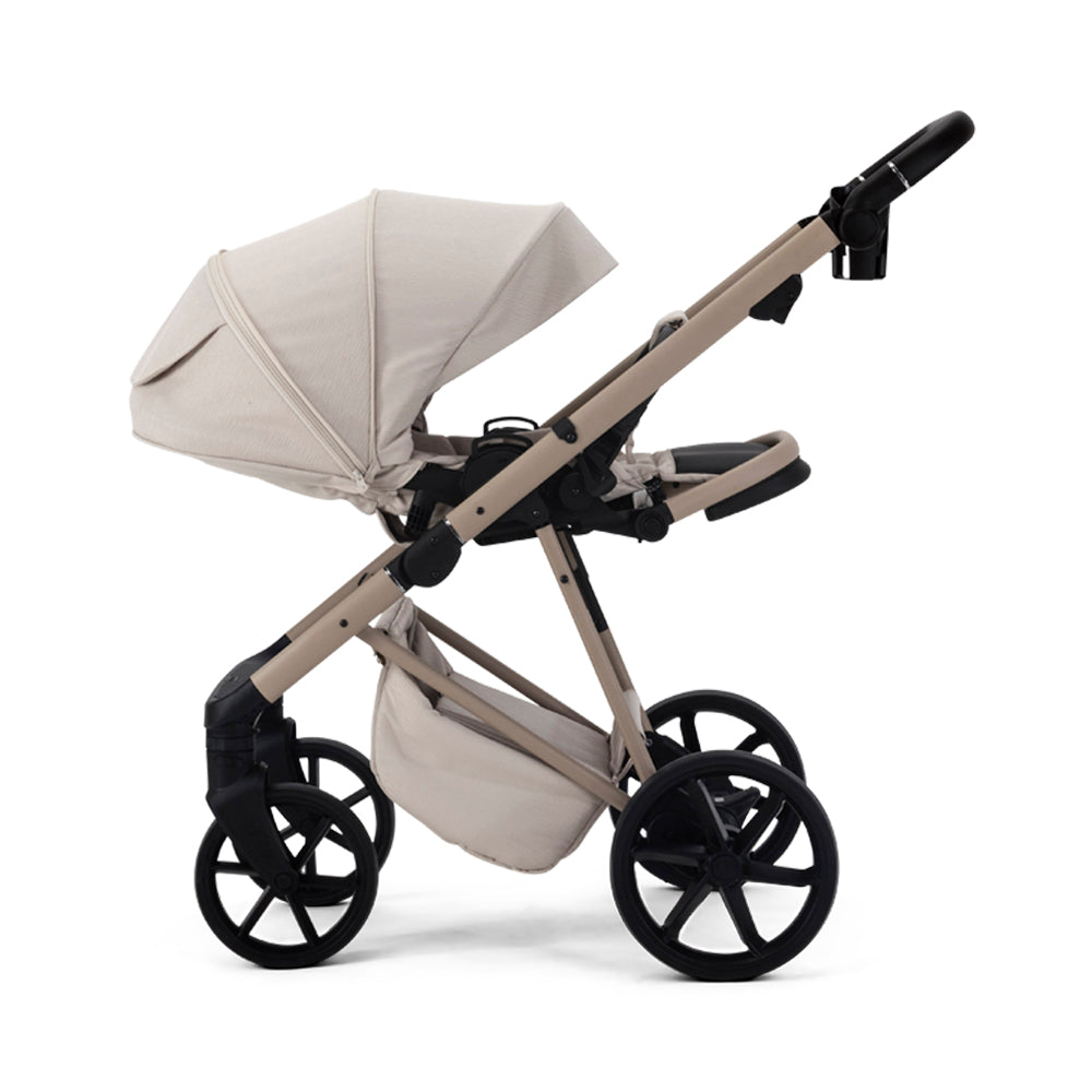 EX DISPLAY Mee-Go Milano Natura 2-in-1 Travel System – Vanilla