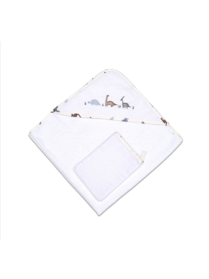 Funnababy Hooded Towel Set - Dinosaurus