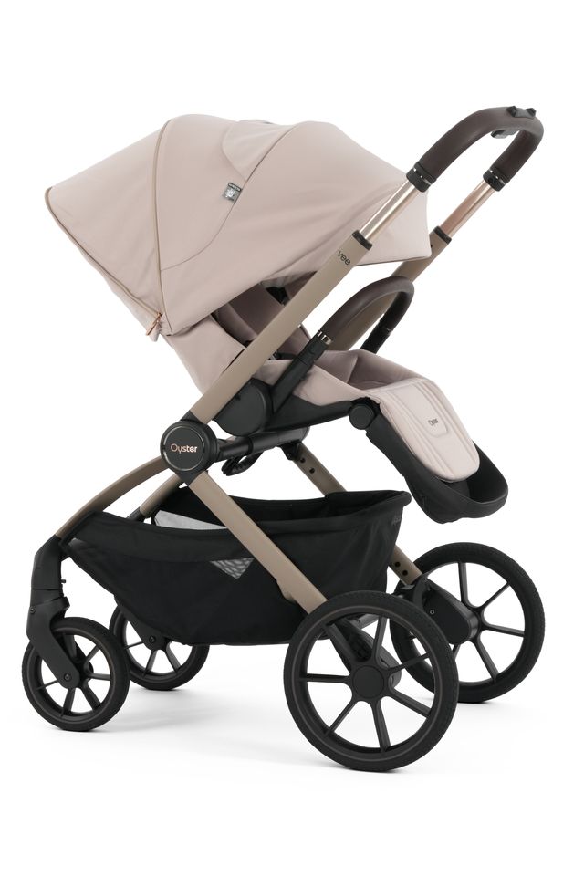 Oyster Vee Stroller Bundle - Vanilla