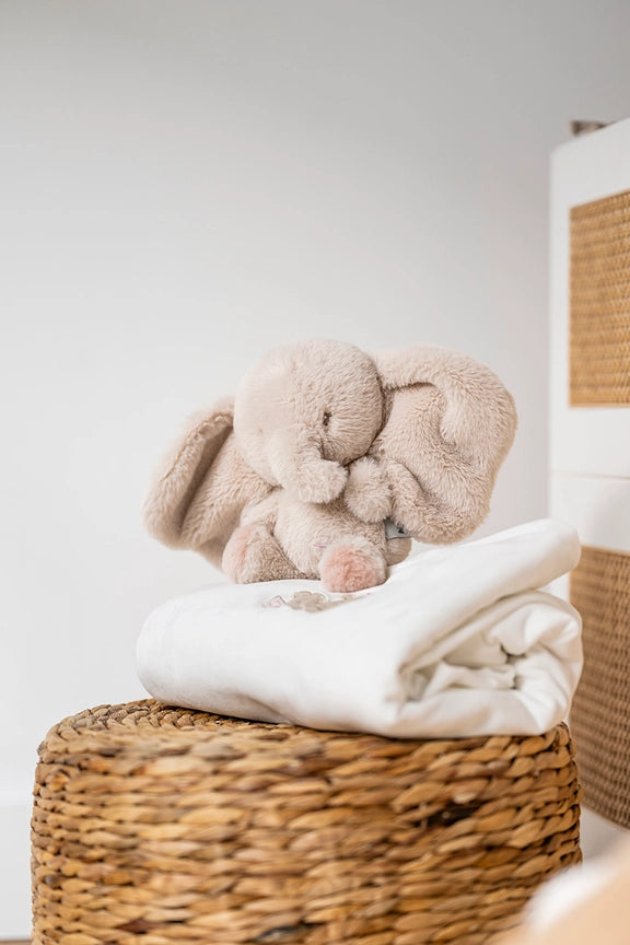 Nattou Fanfan Cuddle Elephant 30cm Soft Baby Plush Toy - Sand