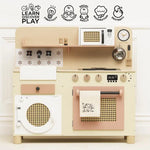 Le Toy Van Rattan Family Wooden Play Kitchen
