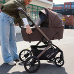 Oyster Vee Stroller Bundle - Chocolate