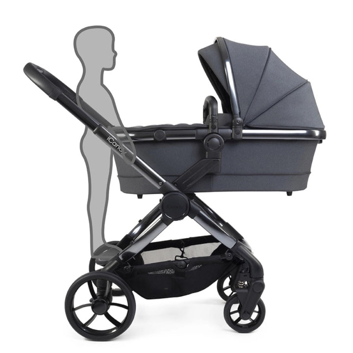 iCandy Peach 7 Complete Pushchair Bundle - Phantom/Dark Grey