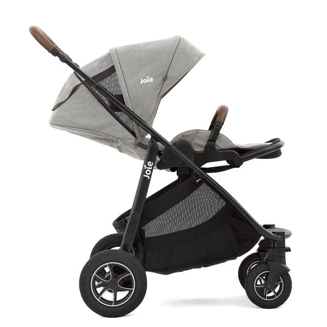 Joie Versatrax + Ramble XL Carrycot - Pebble